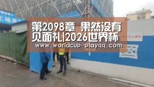 第2098章 果然没有见面礼|2026世界杯赛程(图4) 世界杯直播